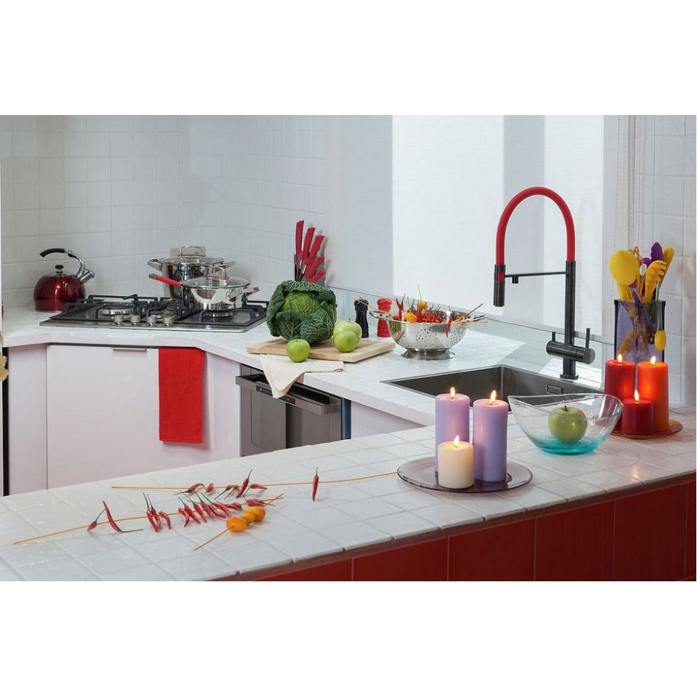 Смеситель Omoikiri Kanto-IB латунь/Indigo blue