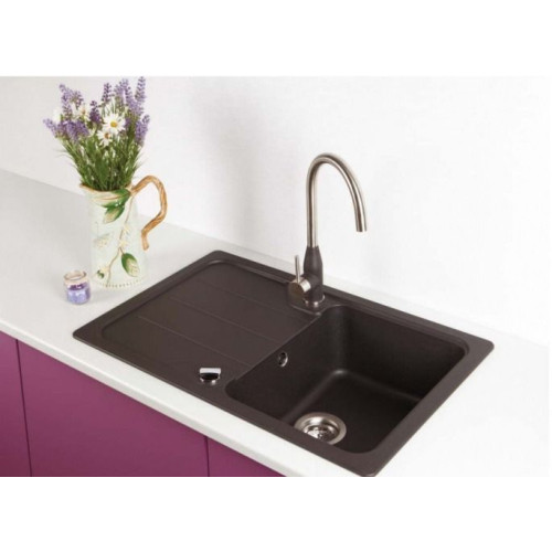 Смеситель SCHOCK Kavus массив нерж.сталь