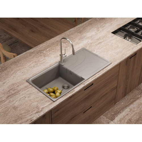 Мойка Omoikiri Yasugata 100-BE Tetogranit/ваниль