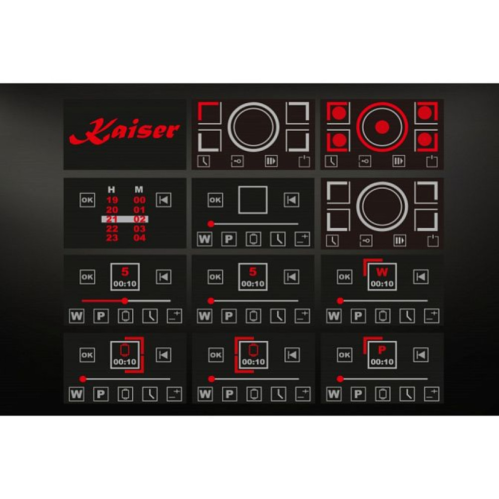 Индукционная варочная поверхность с вытяжкой Kaiser KCT 9140 FI