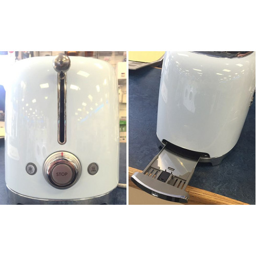 Тостер Smeg TSF02WHEU