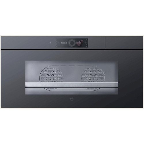 Паровой шкаф V-ZUG CombiSteamer V6000 45L Grand AutoDoor черное стекло CS6T-23046