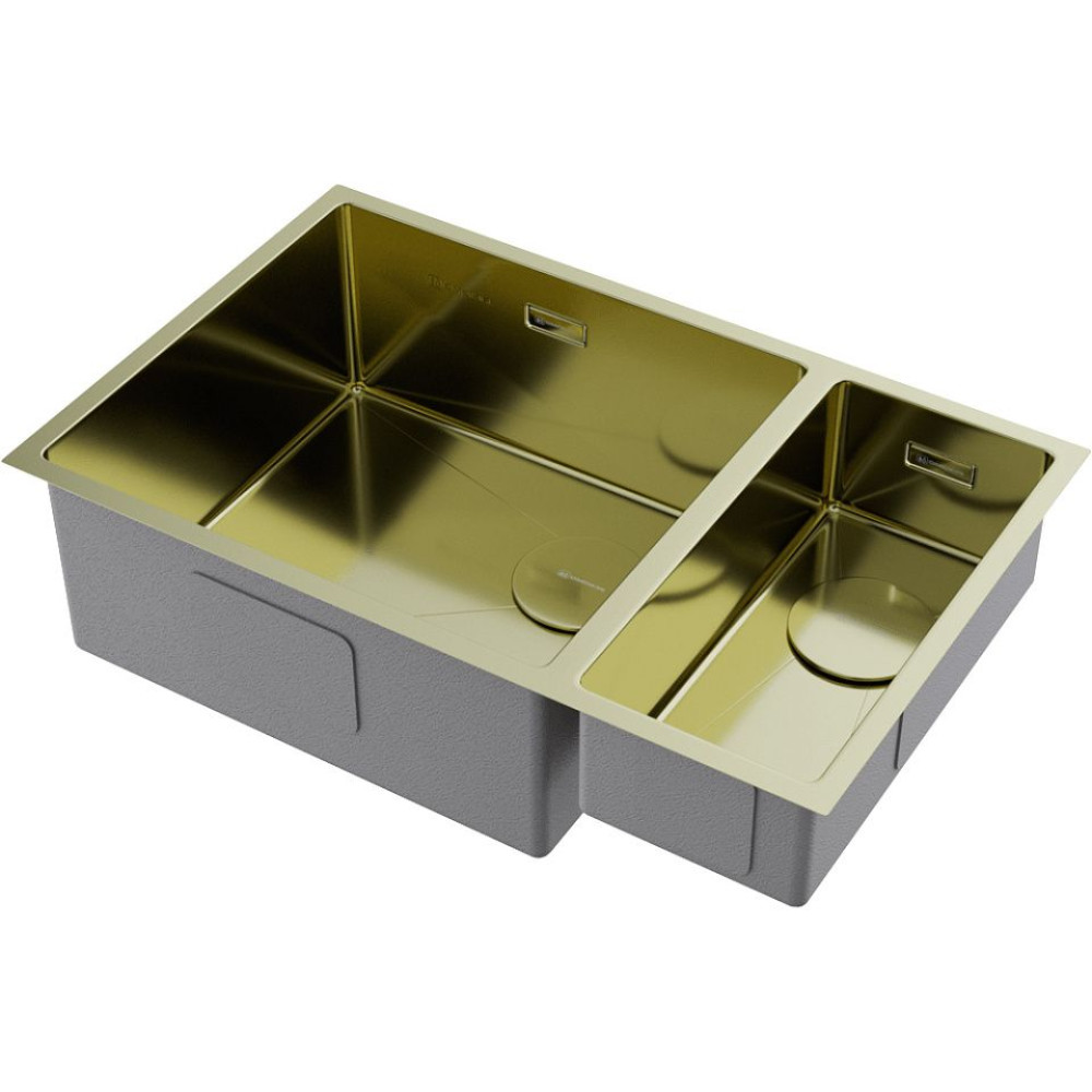 Кухонная мойка OMOIKIRI Taki 69-2-U/IF-LG-L Side(арт.4997051)