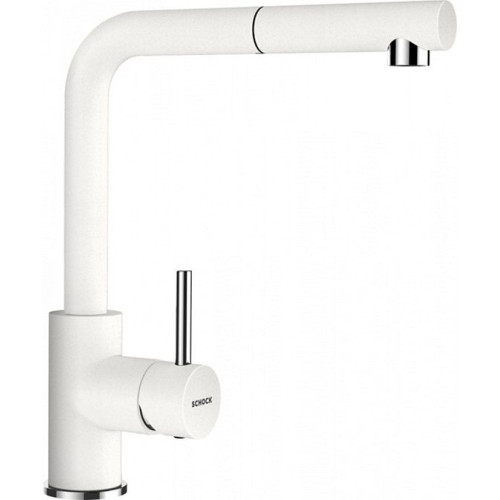 Смеситель SCHOCK Napos-D, Cristadur, выдвижной излив поларис