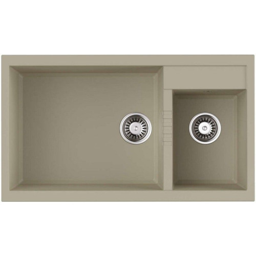 Кухонная мойка OMOIKIRI TEDORI 86-2-LB-BE (арт. 4993933)