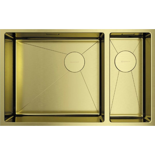 Кухонная мойка OMOIKIRI Taki 69-2-U/IF-LG-L Side(арт.4997051)