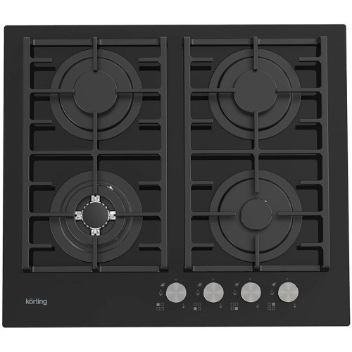 Газовая стеклянная варочная панель Korting HGG 6825 CTN