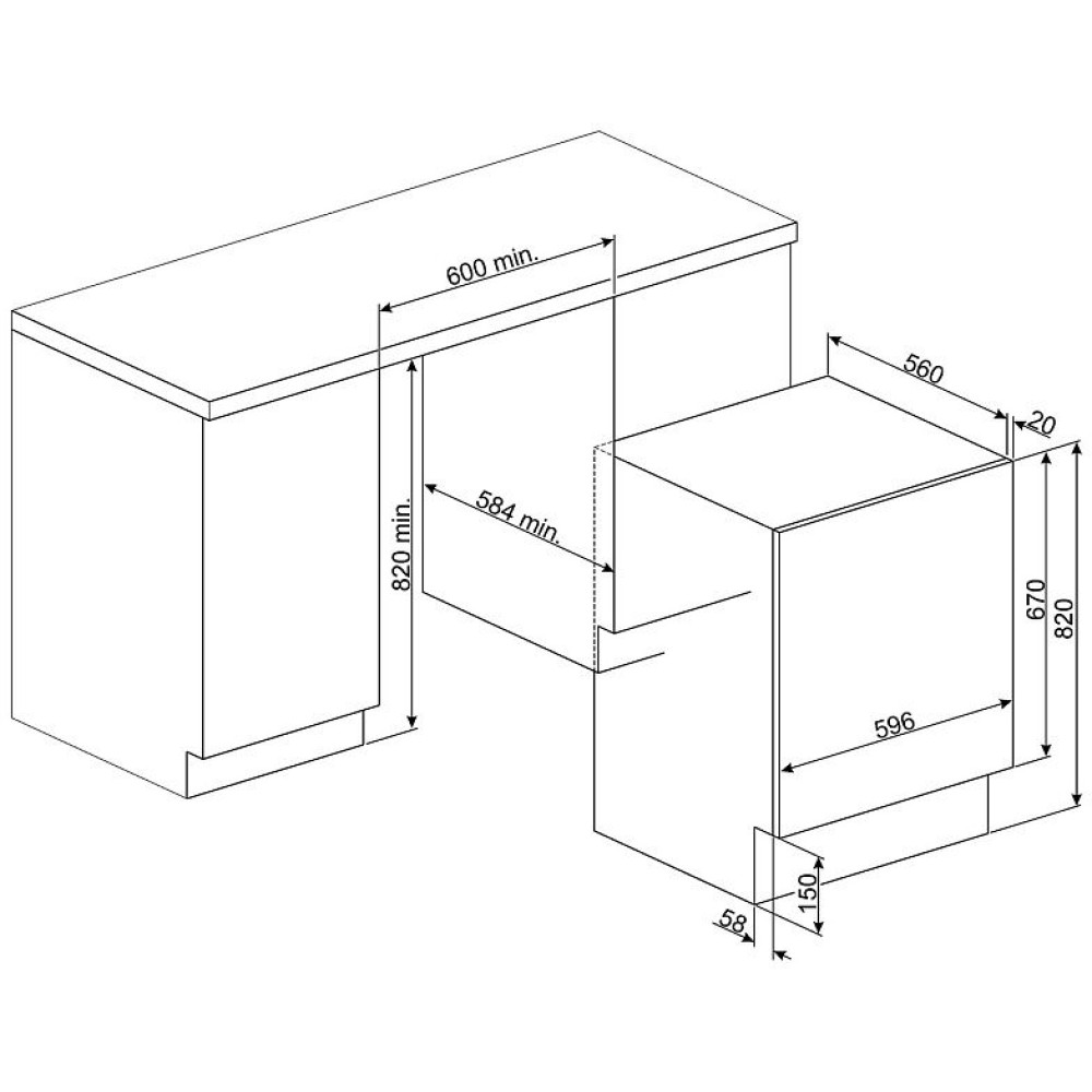 Стиральная машина Smeg LBI147