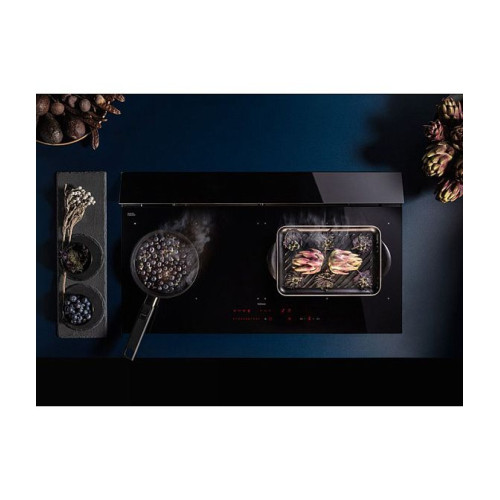 Индукционная стеклокерамич. панель+вытяжка (в столешницу) Falmec BRERA 75 MATT