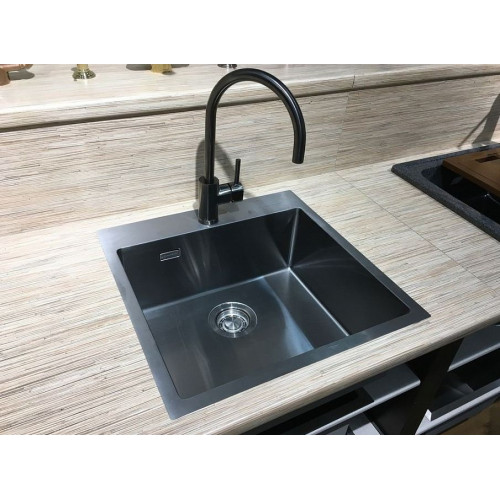 Мойка Akisame 46-GM нерж.сталь/вороненая сталь(арт.4973095)