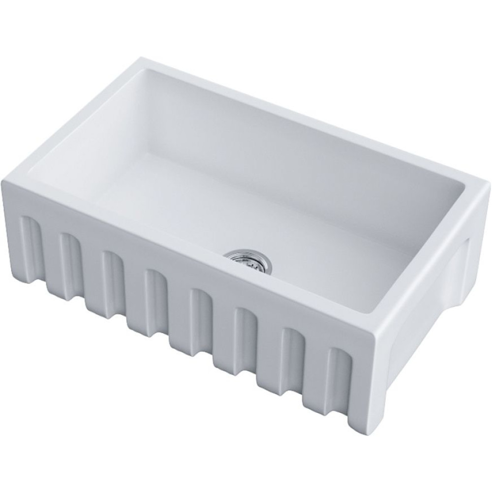 Кухонная мойка OMOIKIRI Mikura 76-WH Natceramic/белый (арт.4997074)