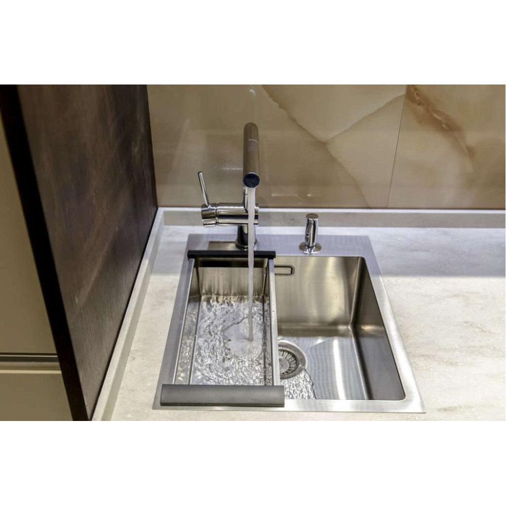 Мойка Akisame 41-LG нерж.сталь/светлое золото(арт.4973080)