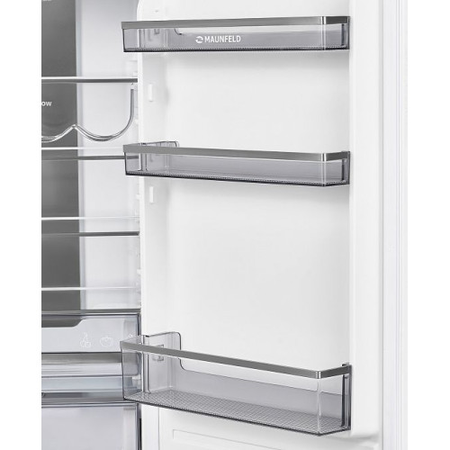 Холодильник MAUNFELD MBF17754NFWHGR LUX Inverter