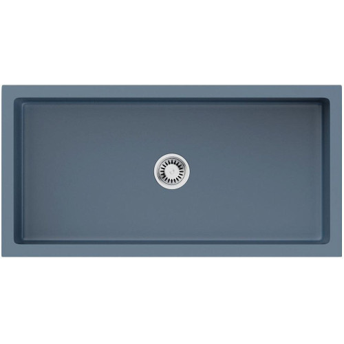 Кухонная мойка OMOIKIRI Mikura 91-SB Natceramic/smoky blue (арт.4997089)