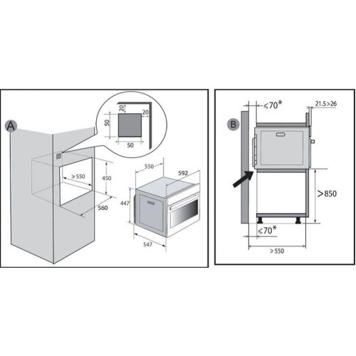 Микроволновая печь De Dietrich DKC4536X
