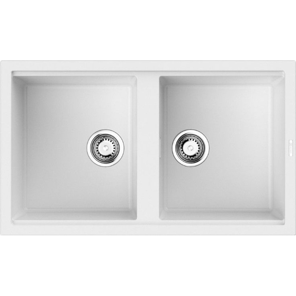 Мойка Kitagawa 86-2-WH Artceramic/белый(арт.4993806)