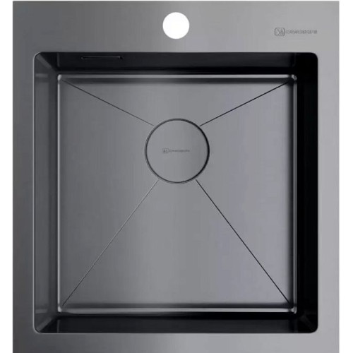 Мойка Akisame 46-GM нерж.сталь/вороненая сталь(арт.4973095)