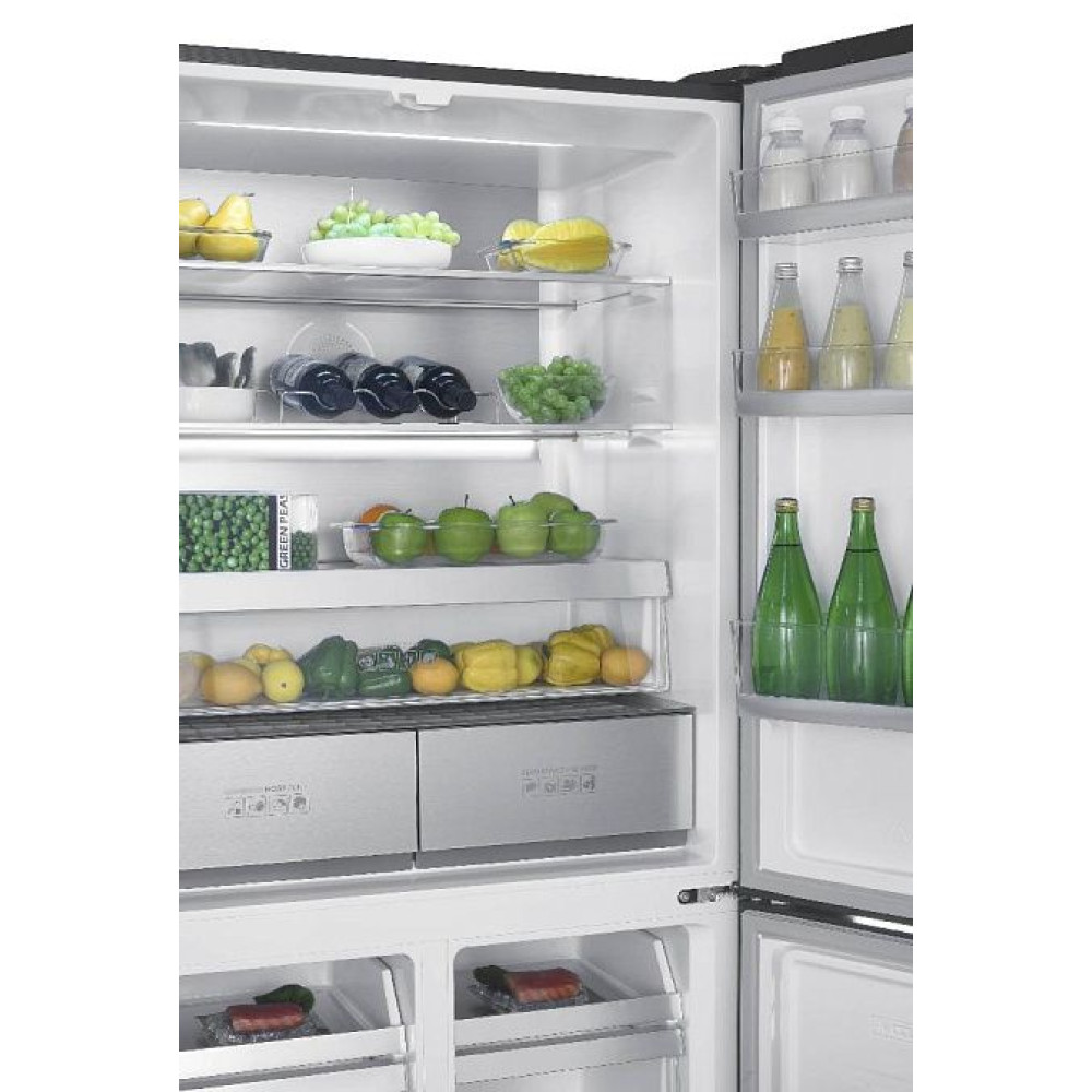 Холодильник Korting KNFM 91868 GN, 90 см