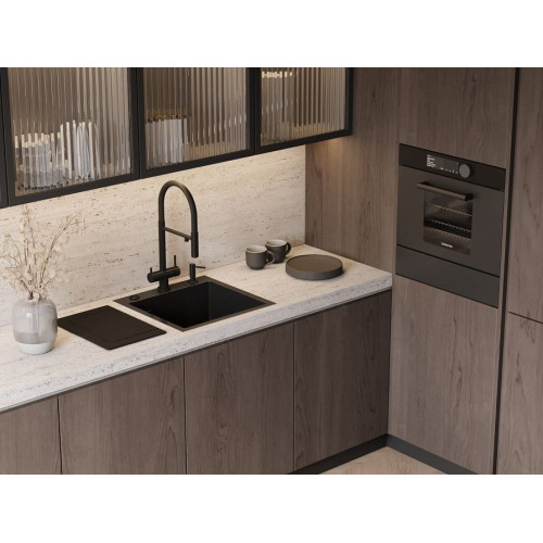 Мойка Akisame 51-GB нерж.сталь/графит(арт.4997013)