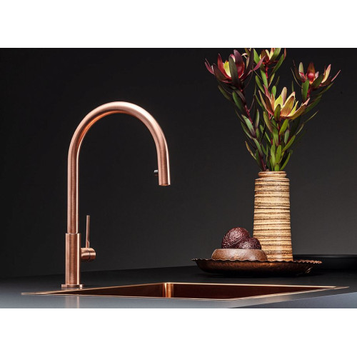 Смеситель Falmec TREVI ROUND PVD COPPER (однорычажный, PVD медь)