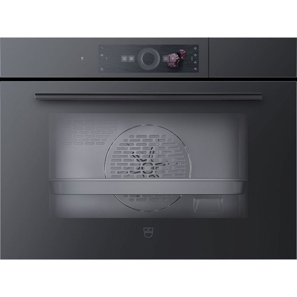 Паровой шкаф V-ZUG CombiSteamer V4000 45 черное стекло CS4T-23031