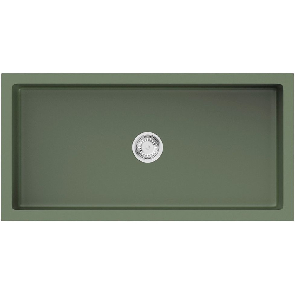 Кухонная мойка OMOIKIRI Mikura 91-OL Natceramic/olive (арт.4997088)