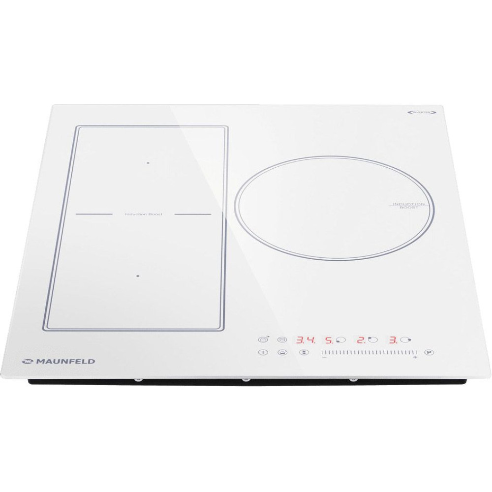 Индукционная стеклокерамич. панель MAUNFELD CVI453SBWH Inverter