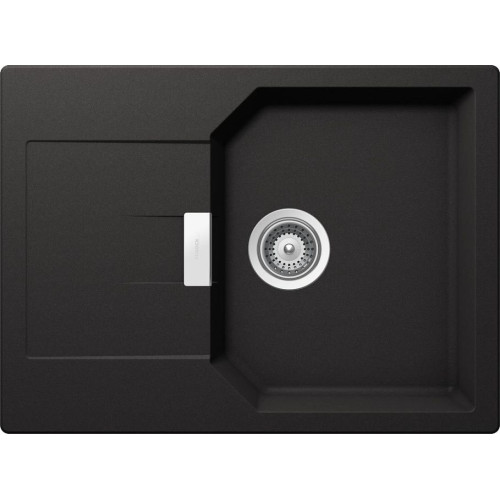 Мойка SCHOCK Manhattan 40 D Cristalite корз.клапан 640x510 неро