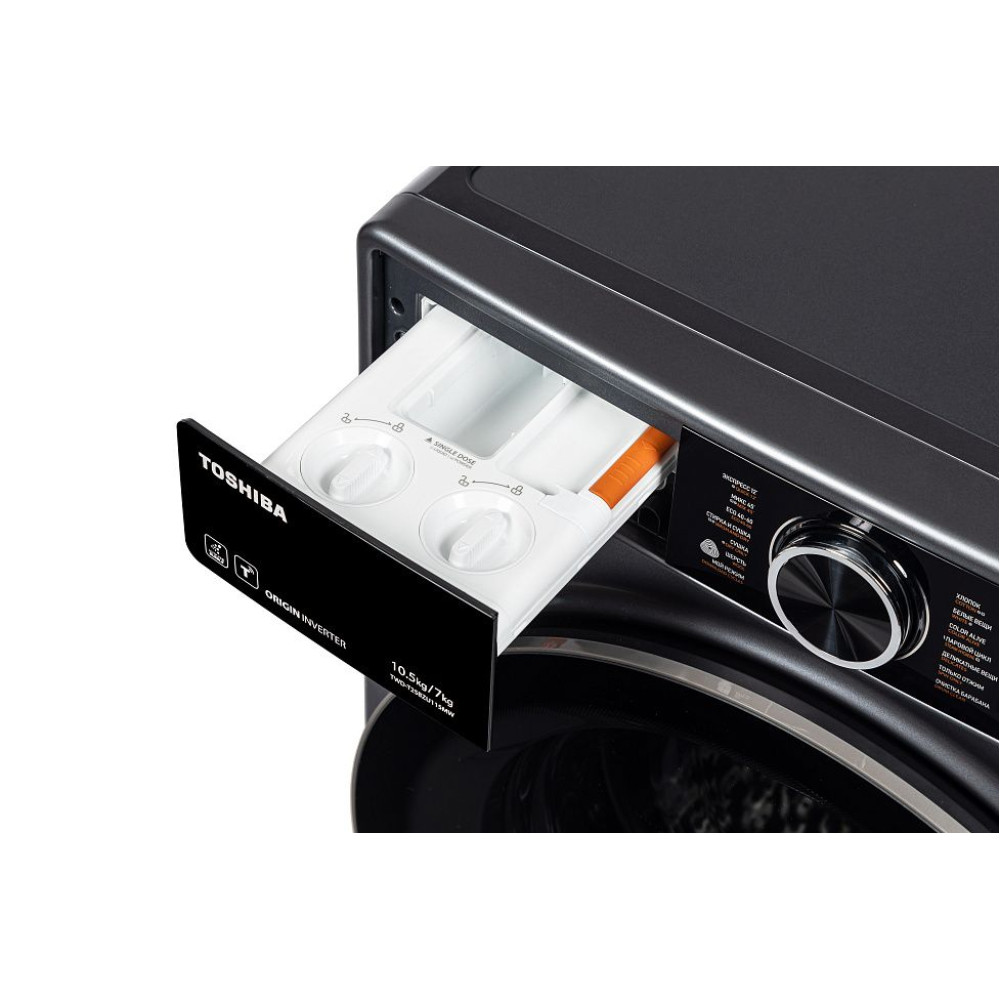 Стиральная машина c сушкой Toshiba TWD-T25BZU115MWRU(MG)