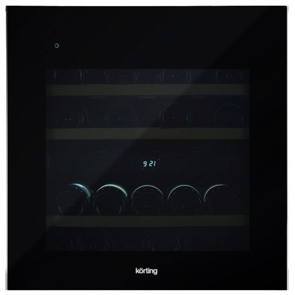 Встраиваемый винный шкаф Korting KFW 604 DB GN