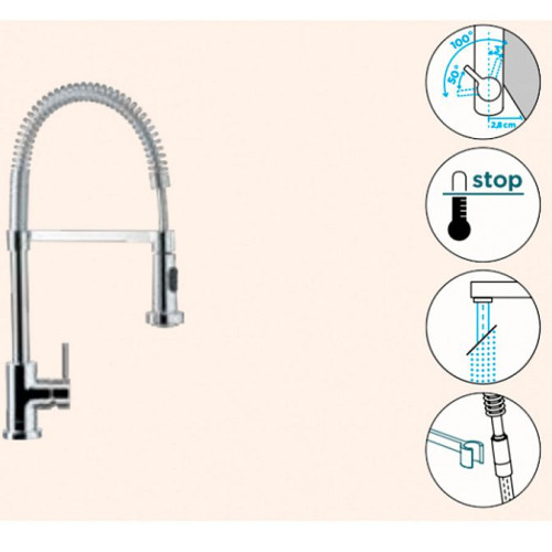 Смеситель SCHOCK Karpo-D хром
