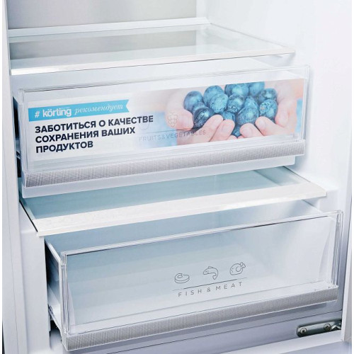 Холодильник Korting KNFC 62012 W