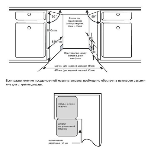 Посудомоечная машина Korting KDI 45557