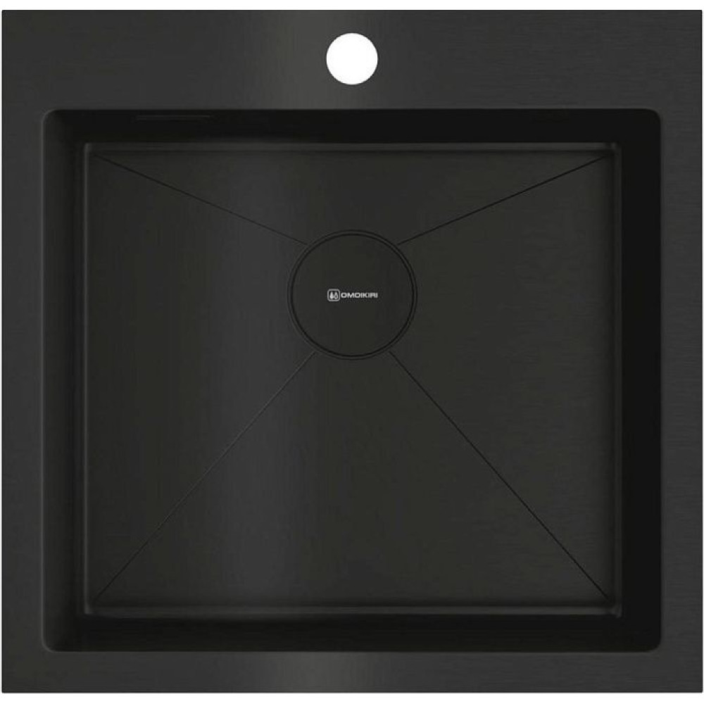 Мойка Akisame 51-GB нерж.сталь/графит(арт.4997013)