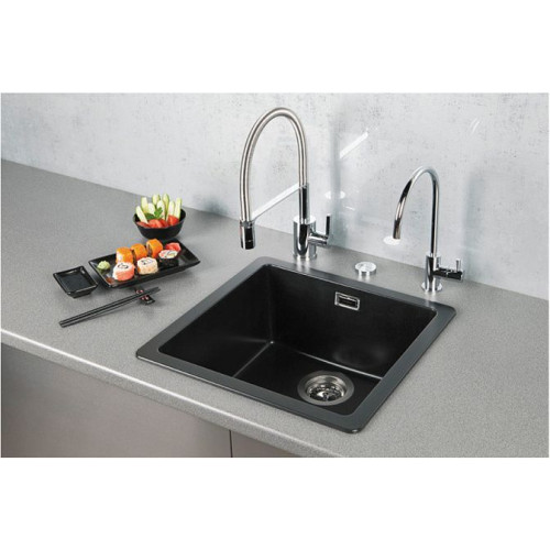 Мойка SCHOCK Soho 50 (N-100S) Cristadur 450x430 серебристый камень