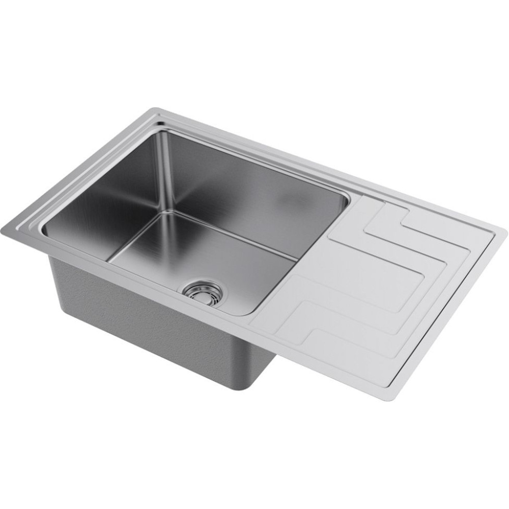 Кухонная мойка OMOIKIRI Mizu 78-LB-IN нерж. сталь/нержавеющая сталь (арт. 4973729)