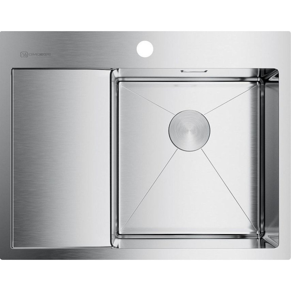 Мойка Akisame 65-IN-R нерж.сталь/нержавеющая сталь(арт.4973059)