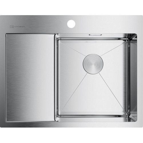 Мойка Akisame 65-IN-R нерж.сталь/нержавеющая сталь(арт.4973059)