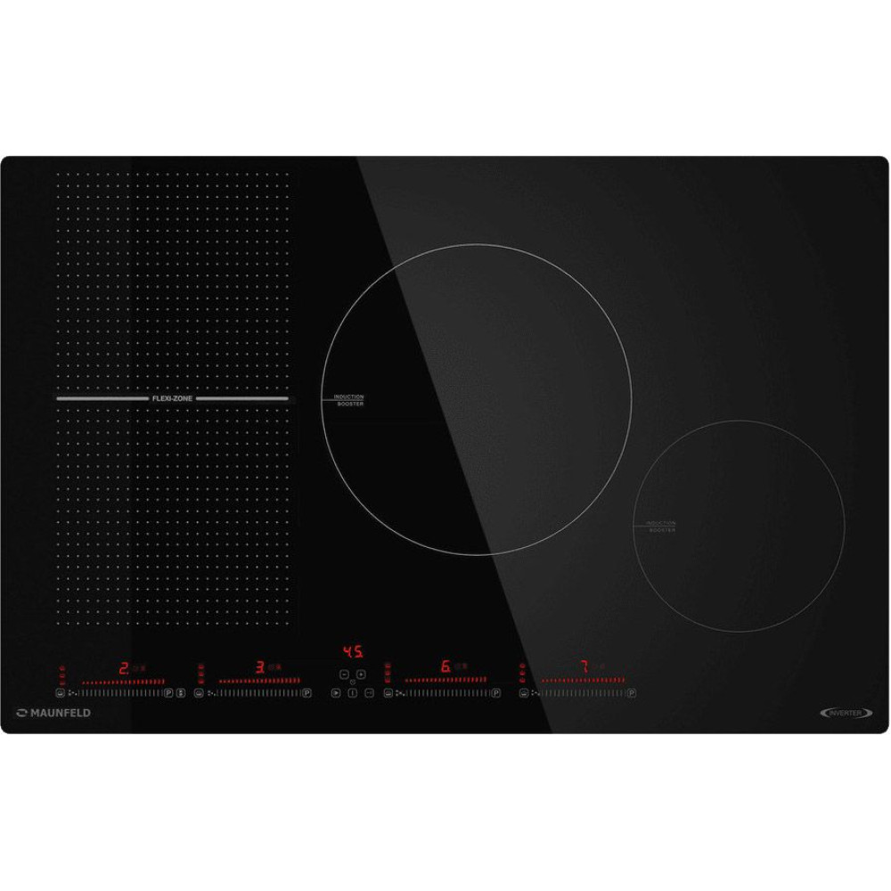 Индукционная стеклокерамич. панель MAUNFELD CVI804SFBK Inverter
