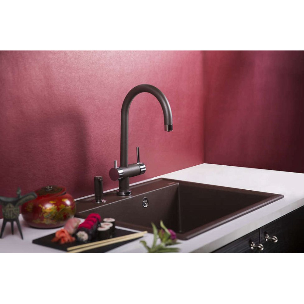 Кухонная мойка OMOIKIRI Daisen 51-GR Artgranit/leningrad grey (арт.4997306)