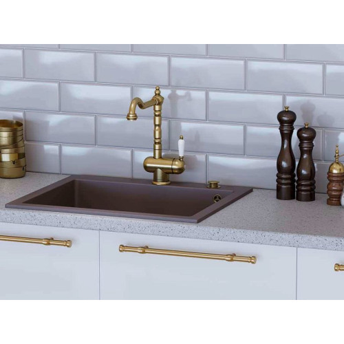 Мойка Omoikiri Bosen 61-BE Tetogranit/ваниль(арт.4991210)