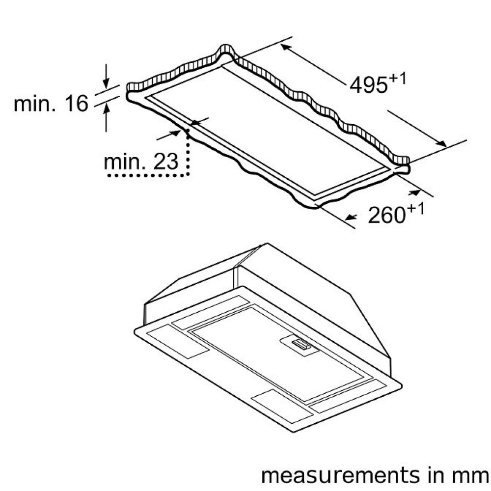 Вытяжка Bosch DLN53AA70