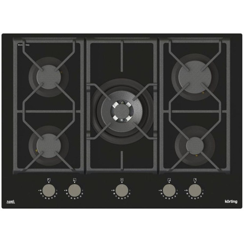 Газовая стеклянная варочная панель Korting HGG 7987 CTN FLC