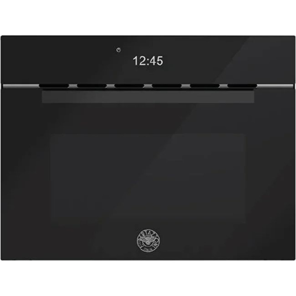 Компактный дух.шкаф с СВЧ Bertazzoni FMOD4077MTB1 Чёрное стекло