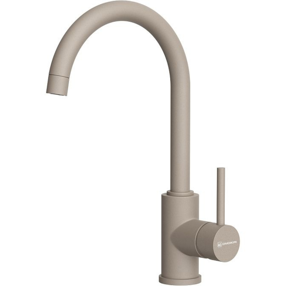 Смеситель Omoikiri Shinagawa-SA-P латунь/бежевый