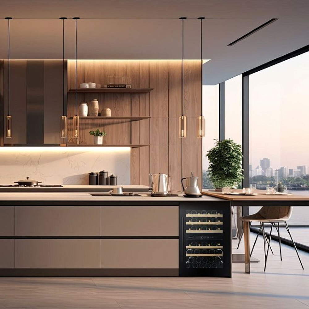 Винный холодильник Dunavox DVS-44.120DB