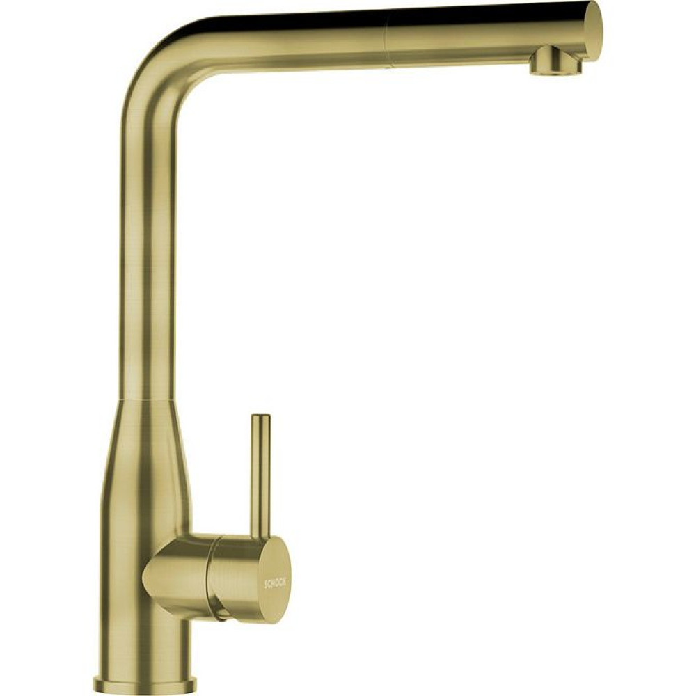 Смеситель SCHOCK Keto-D, выдвижной излив золото