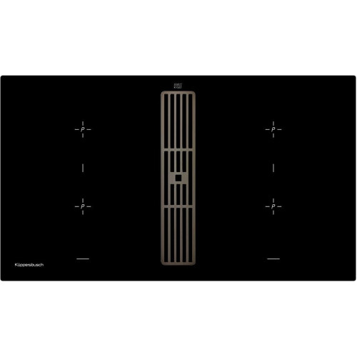 Индукционная стеклокерамич. панель Kuppersbusch KMI 9850.0 SR Black Chrome
