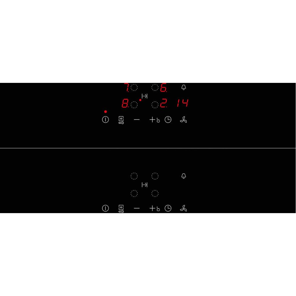 Индукционная стеклокерамич. панель с вытяжкой Neff V56NBS1L0