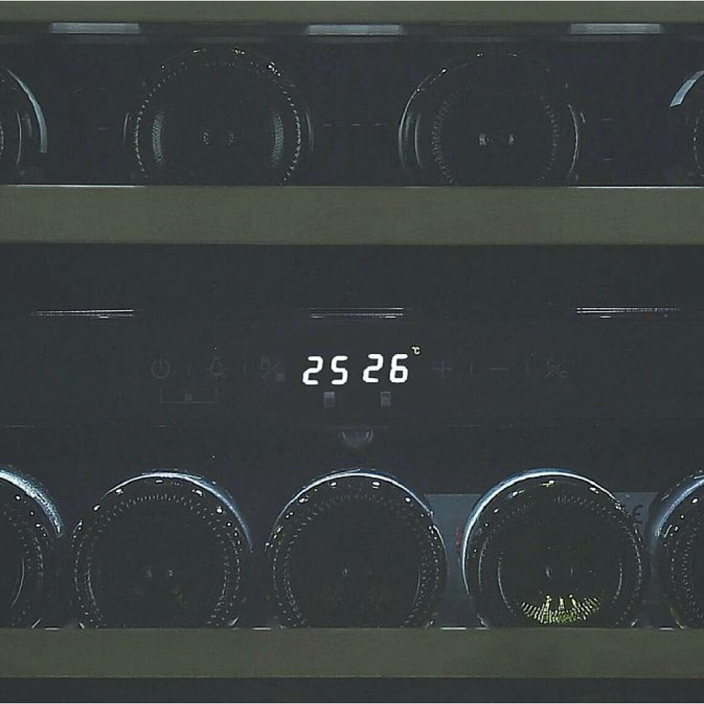 Встраиваемый винный шкаф Korting KFW 604 DB GXN